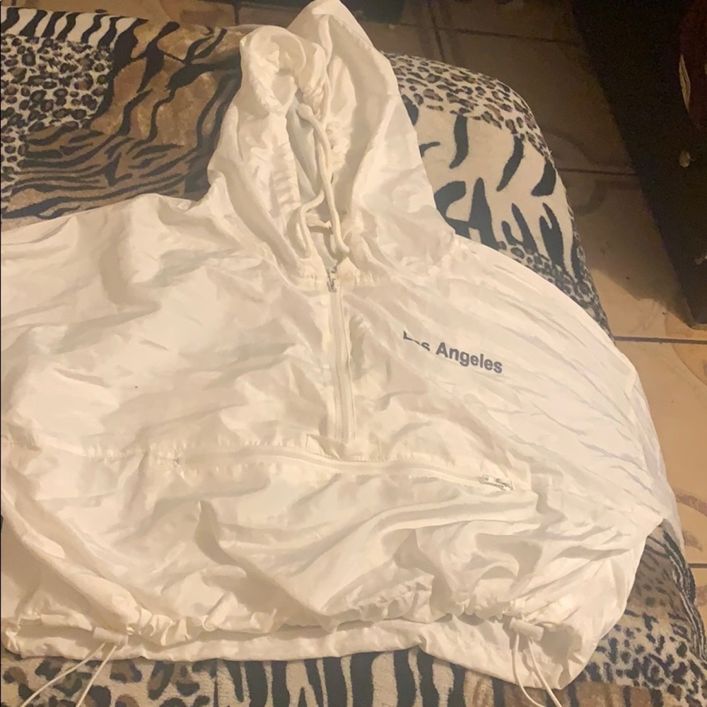 crop top wind breaker